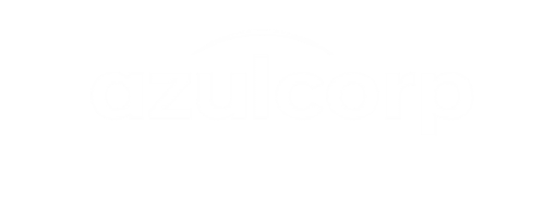 Logotipo Branco AzulCorp Corretora de Seguros